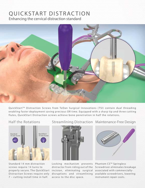 Écarteur lombaire - Phantom XL3™ - TeDan Surgical Innovations